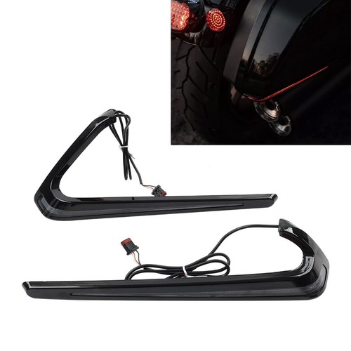 Smoke rear saddlebag run turn - rear,