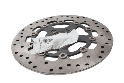 Front brake disc drilled - disc,