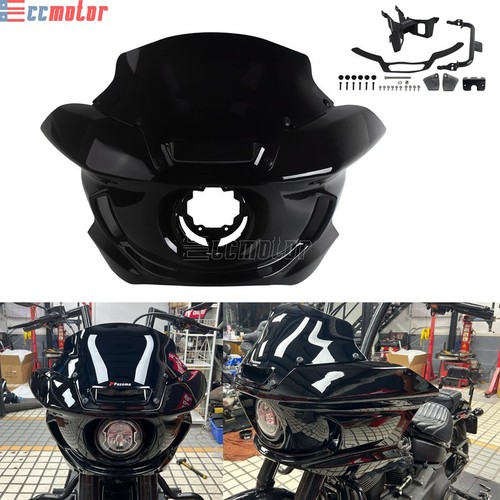 Front fairing windshield - front,
