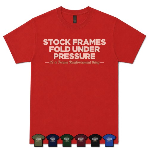 Stock frames fold under - stock,