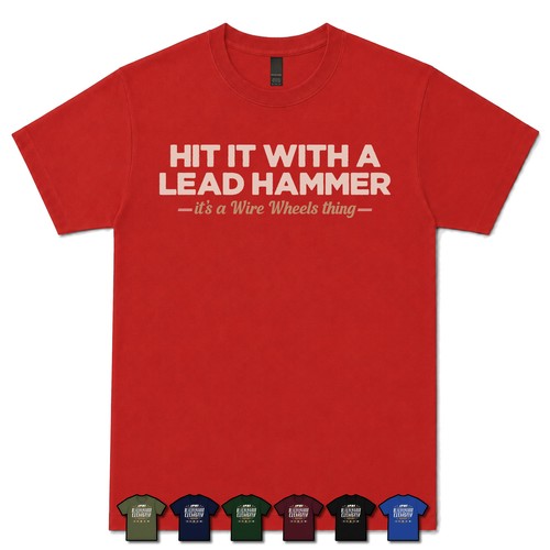 Hit with lead hammer wire - it,