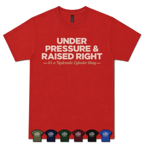 Under pressure raised - raised, right