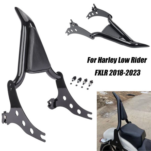 Black sissy bar backrest - black,