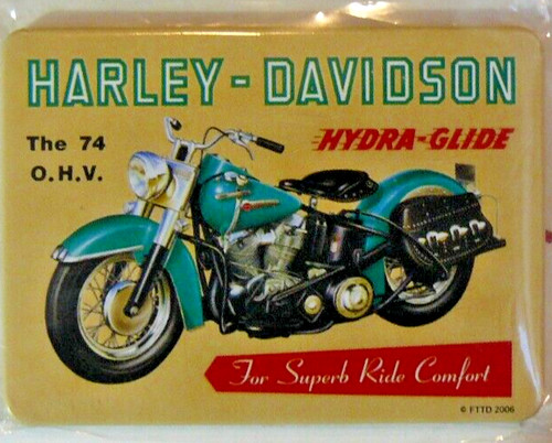 Vintage motorbikes fridge - motorbikes,,