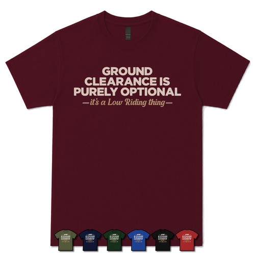 Ground clearance purely - ground, is