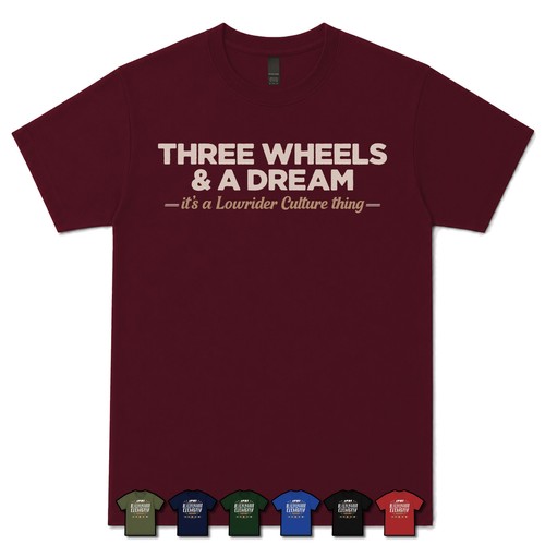 Three wheels a dream - three,