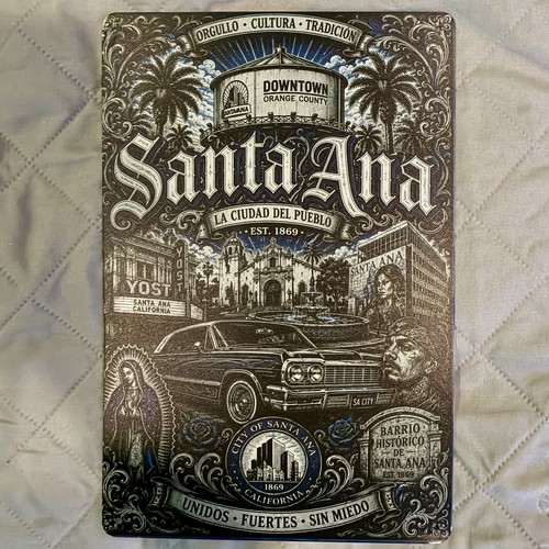 Santa ana lowrider - santa,