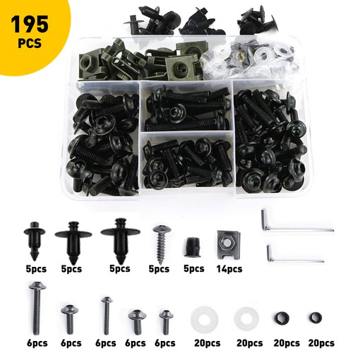 Complete fairing bolt screws - fairing,