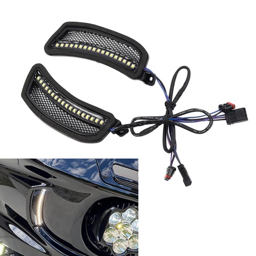 Motorcycle fairing vent light - fairing,