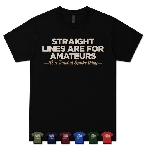 Straight lines are for - straight,
